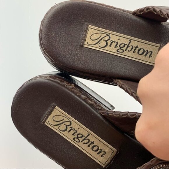 Brighton sandals 6 willow chocolate brown leather - Picture 10 of 13